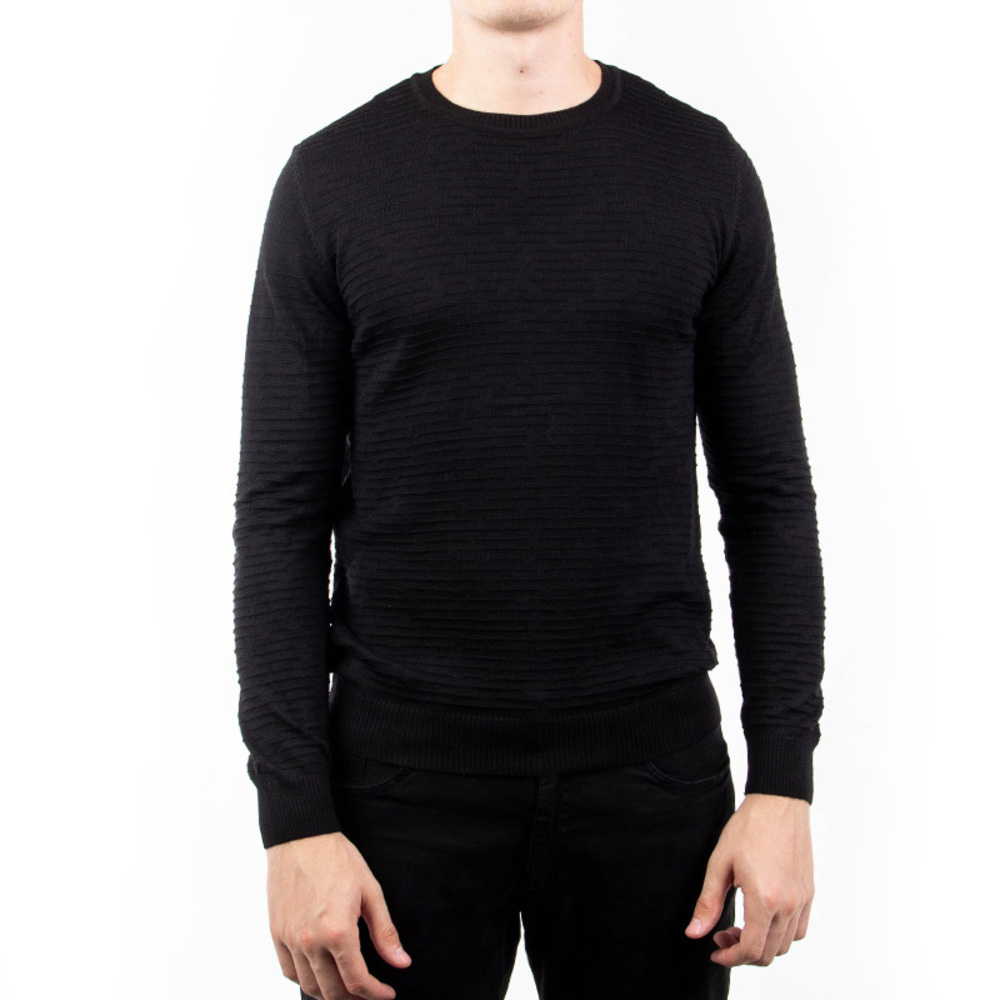 NETWORK DARK GRAY SWEATER | MENS SIZE L